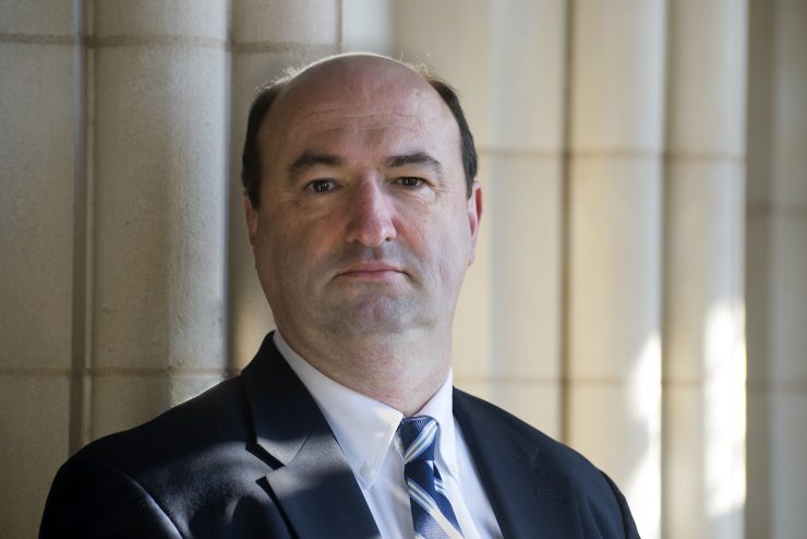 Headshot of Cathedral staff member Canon Michael McCarthy